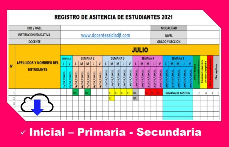 Registro de asistencia virtual automatizado de estudiantes 2021