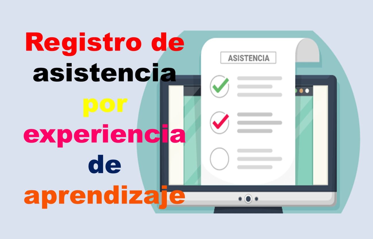 Registro de asistencia automatizado por experiencia de aprendizaje