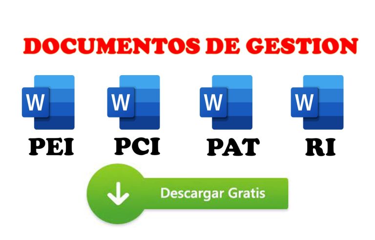 Documentos de gestión - PAT- PEI -PCI -RI