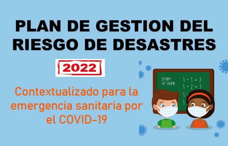 Plan de gestión del riesgo de desastres