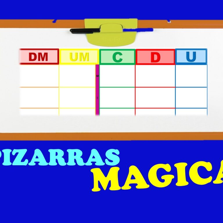 Pizarras mágicas del tablero de valor posicional