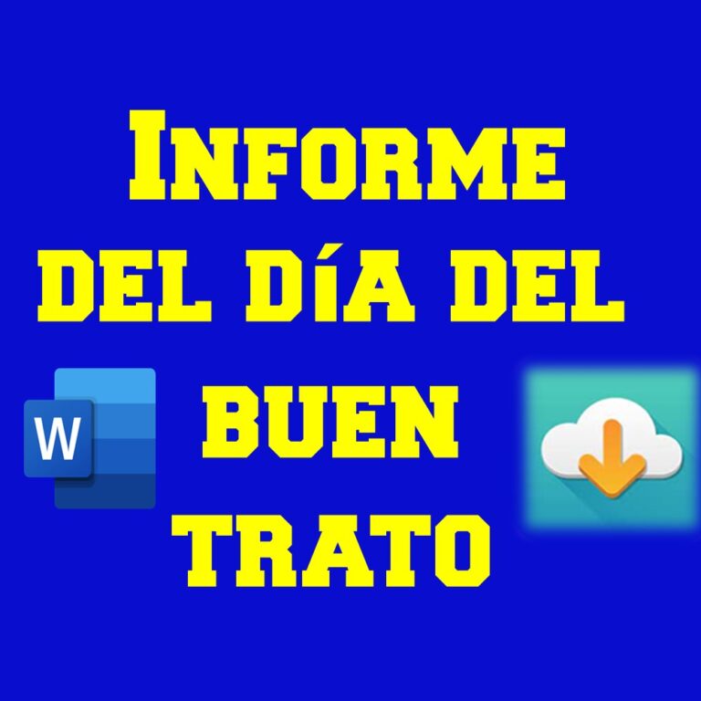 Informe de ejecución del día del buen trato