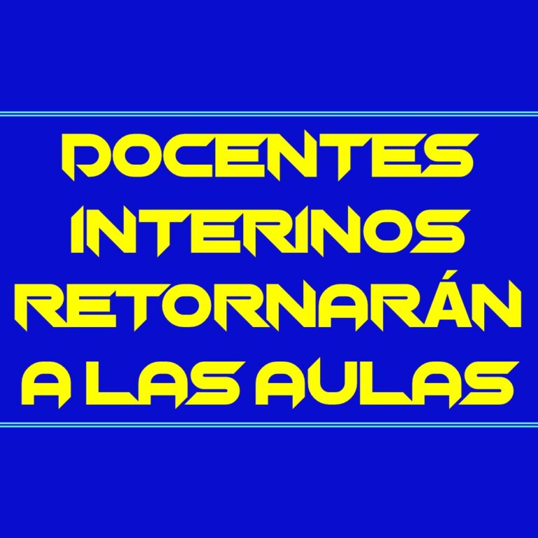 14 mil docentes interinos cesados en el 2014 regresarán a las aulas
