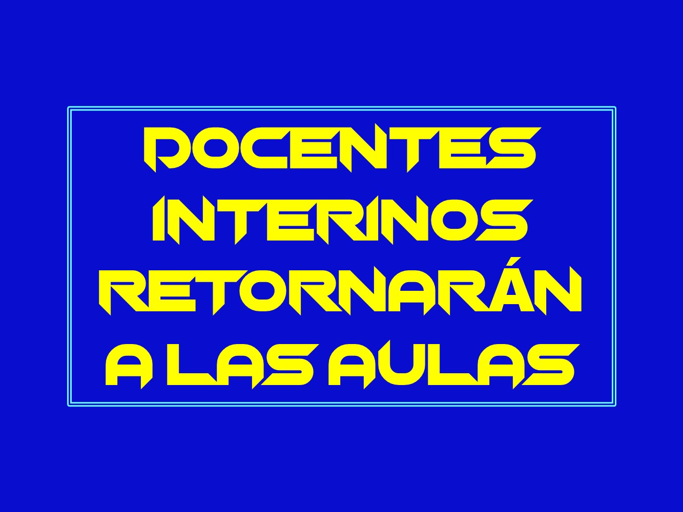 14 mil docentes interinos cesados en el 2014 regresarán a las aulas