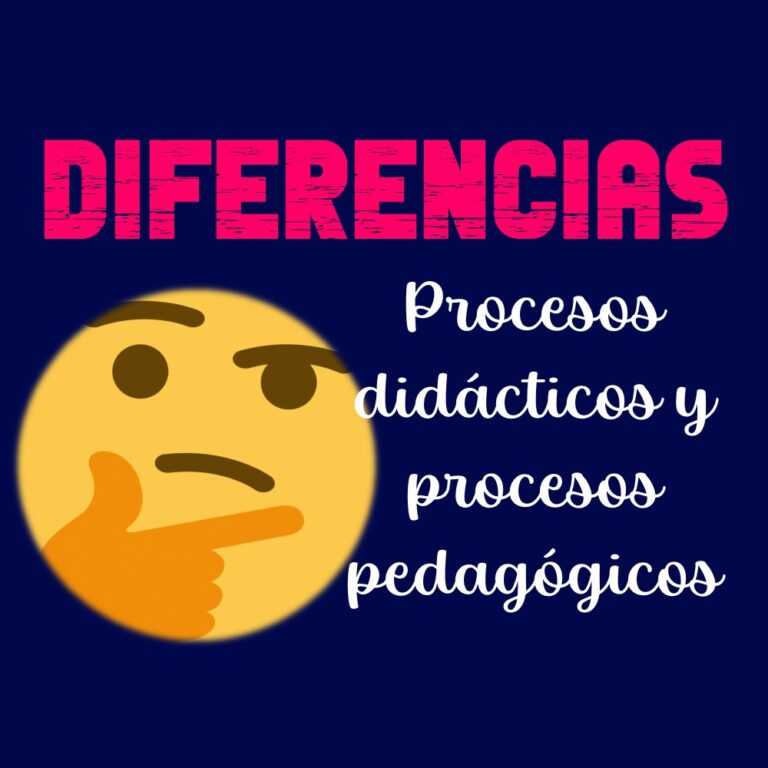 Diferencias entre un proceso pedagógico y proceso didáctico en una sesión de aprendizaje