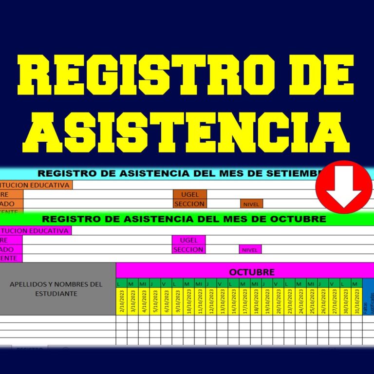 Registro de asistencia de estudiantes