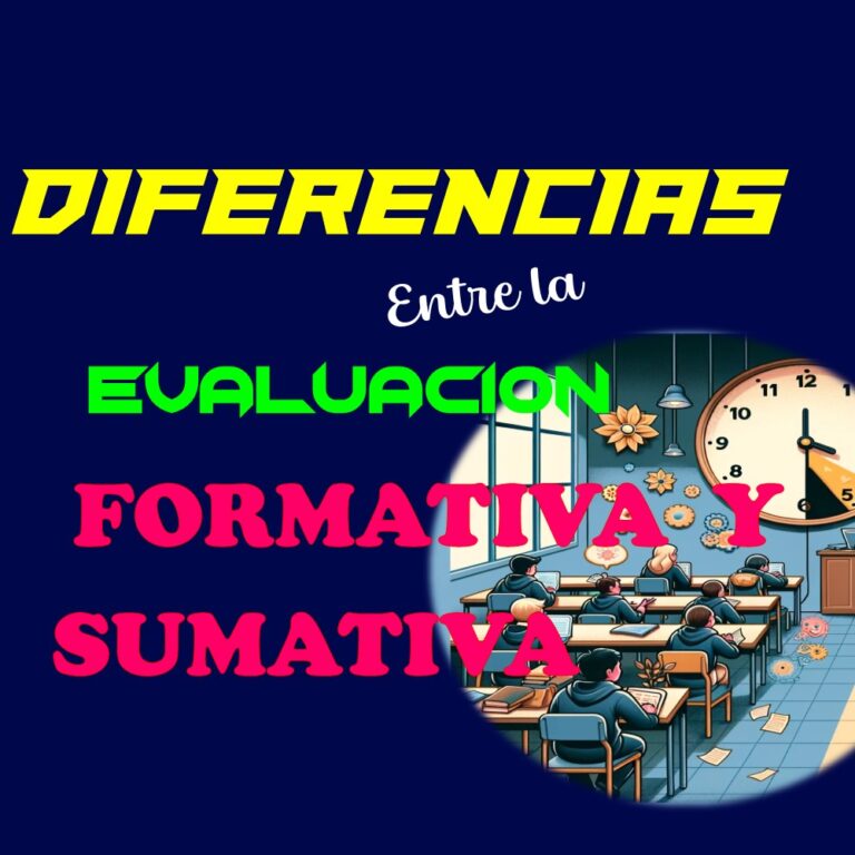 Diferencias entre la evaluación formativa y sumativa
