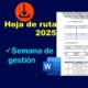 Hoja de ruta para la semana de gestión 2025