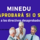 MINEDU permite que los directivos sean evaluados nuevamente para mantenerse en sus cargos