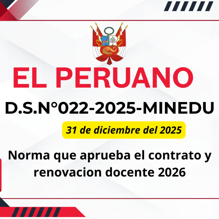 D.S.N°022-2025-MINEDU