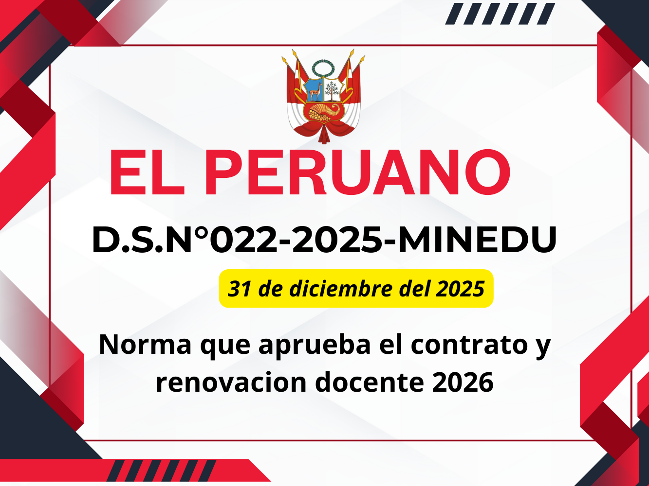 D.S.N°022-2025-MINEDU