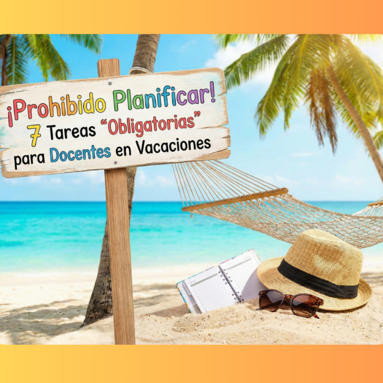Prohibido Planificar 7 Tareas Obligatorias para Docentes en Vacaciones