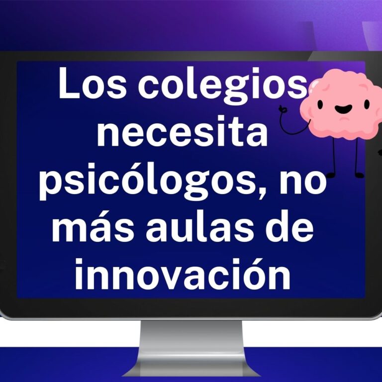 Aulas de Innovación fracaso, simulación y despilfarro educativo