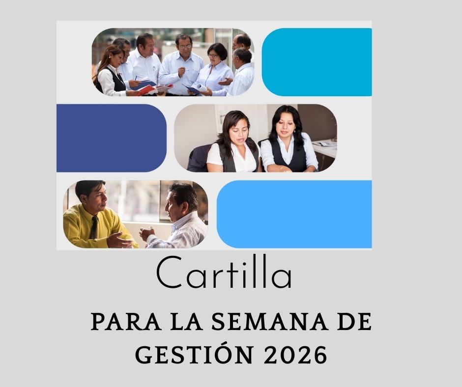Cartilla para la semana de gestión 2026