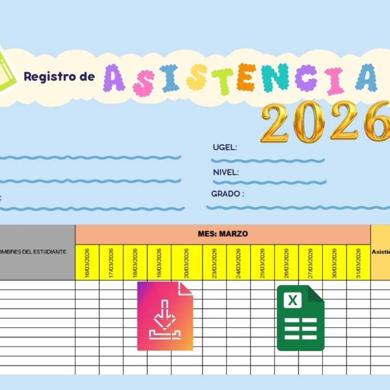Registro de asistencia de estudiantes 2026